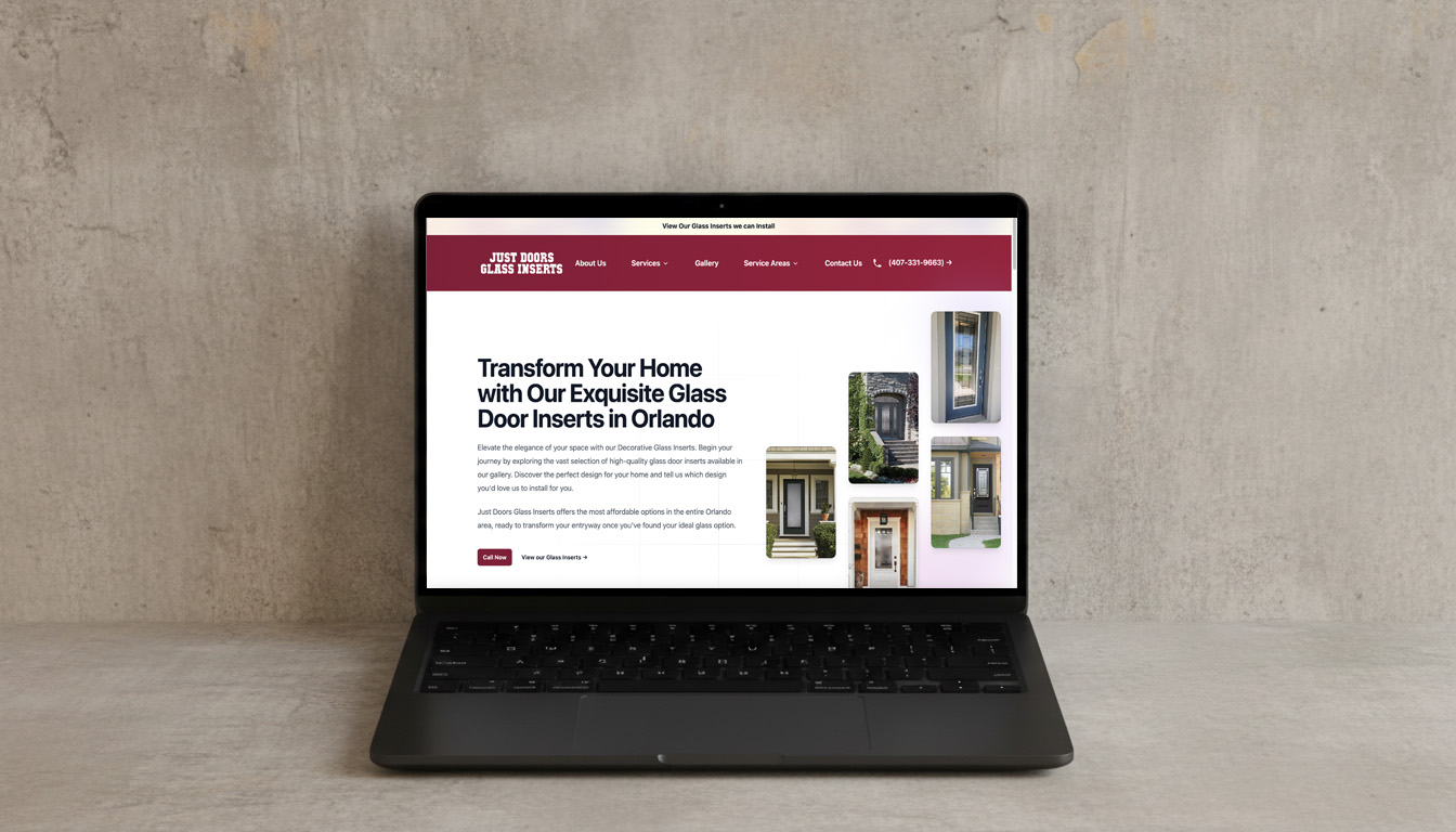 Just Doors Glass Inserts case study