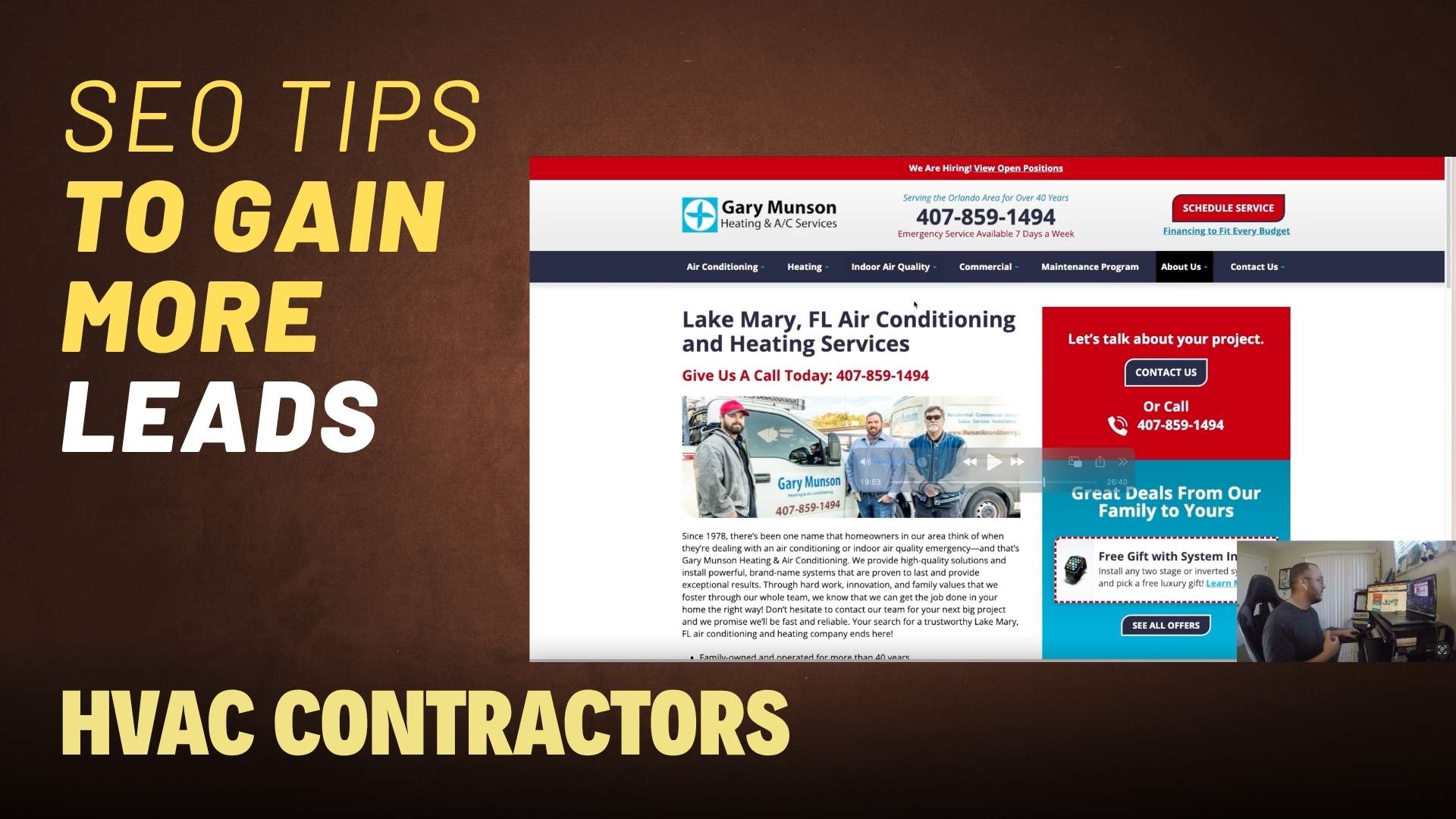 HVAC SEO Review Banner