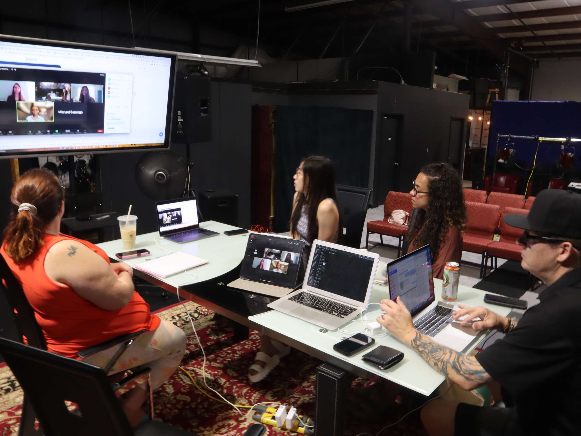 Michael Santiago and the Arising Co team leading a Marketing Blueprint Workshop