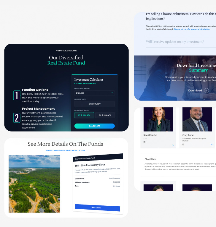 Novacrest Screens Overview