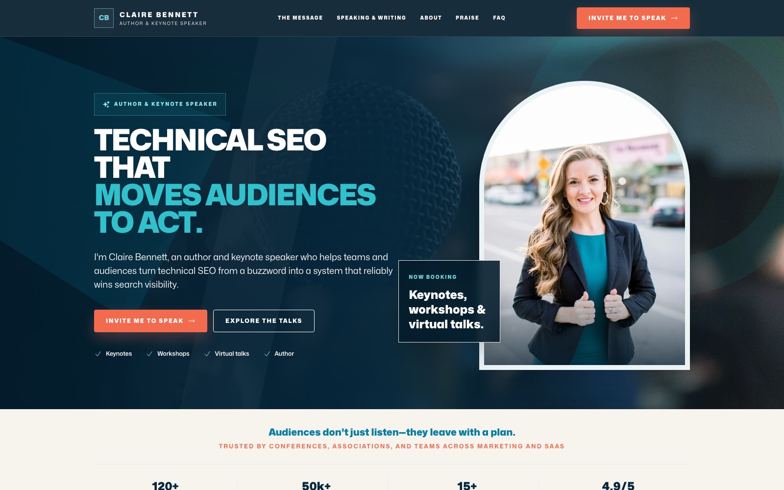The Coach & Mentor website template — desktop preview
